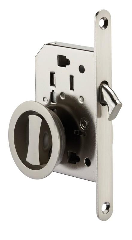 SERRURE A ENCASTRER A CROCHET POUR PORTE COULISSANTE AXE A 50 MM A CONDAMNATION