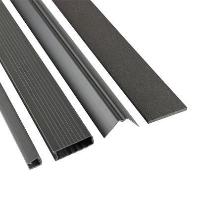 Kit d'occultation AKIDO M49 pour clôture composite L.2,50x Ht1,93m Gris