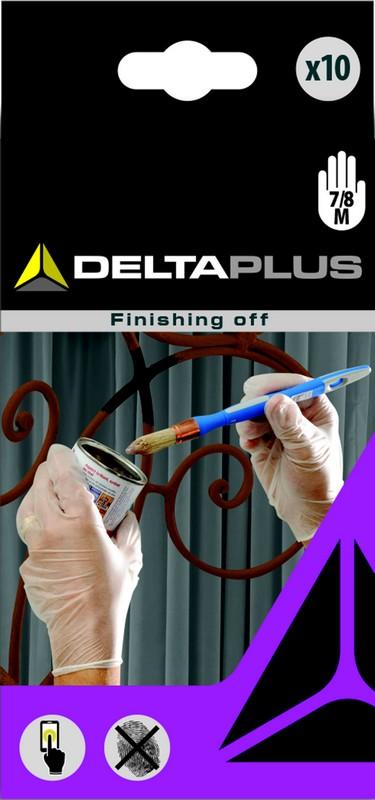 GANT JETABLE VINYLE T7-8 - BOITE 10