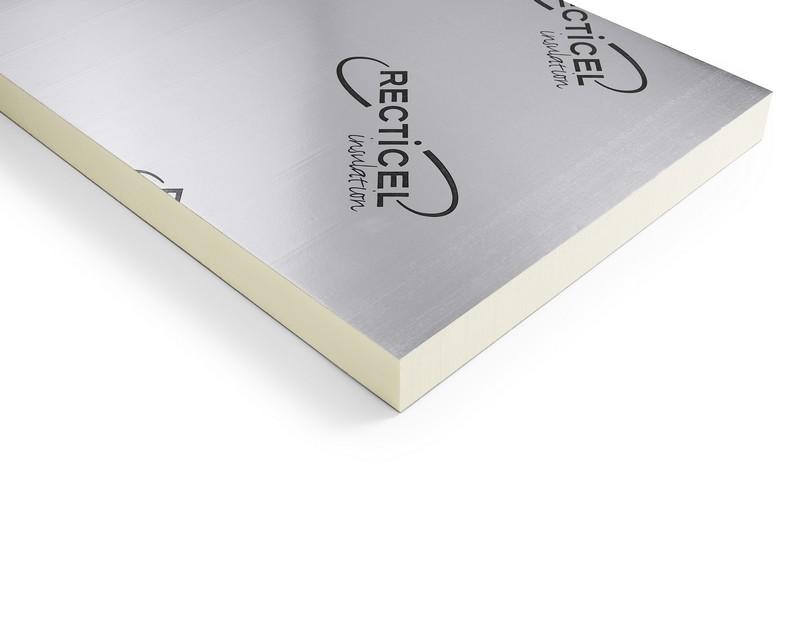 Panneau d'isolation thermique Eurothane Silver A 80F 105-120 Forme de pente intégrée 1-80 ème