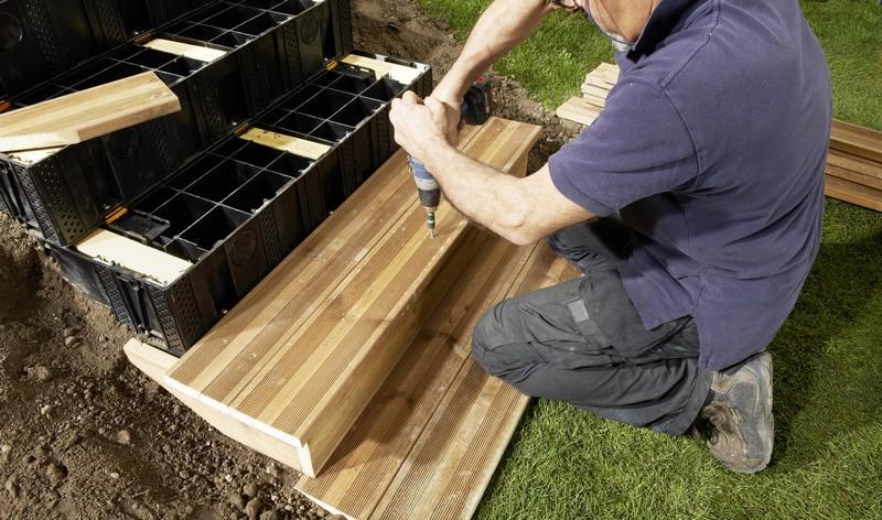 Marche MODULESCA noire 935x425x170mm