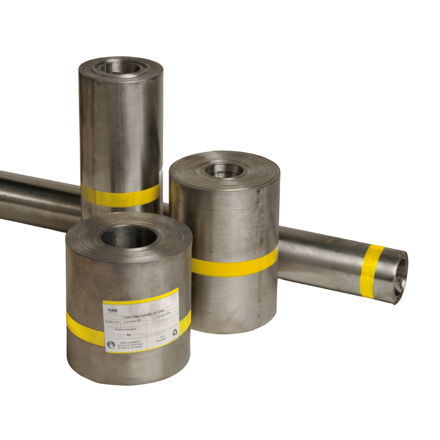 Plomb bande de filet - 5000 x 330MM ép.1,50MM