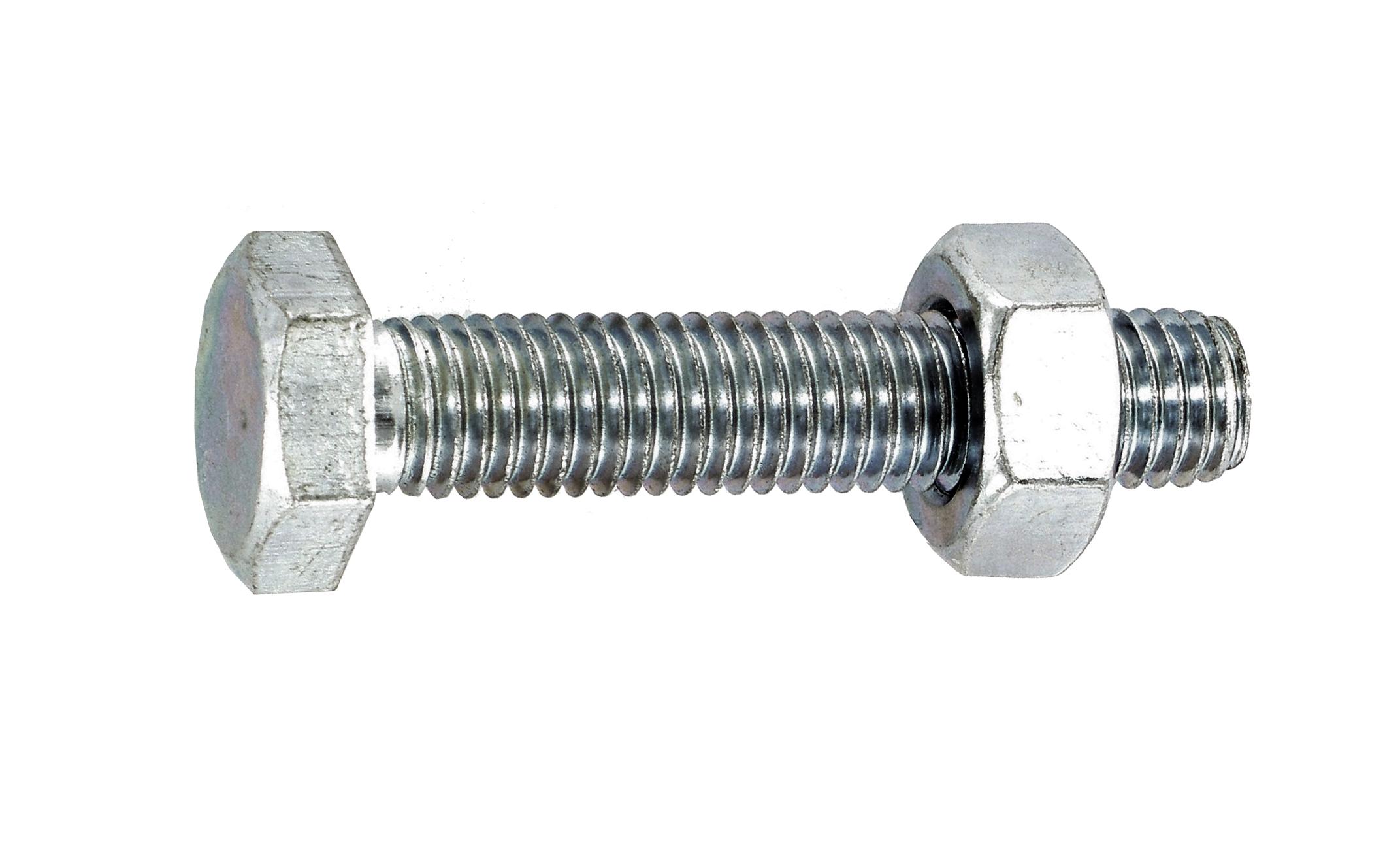 Boulon Tête hexagonale Acier zingué 6x30 Vybac de 60