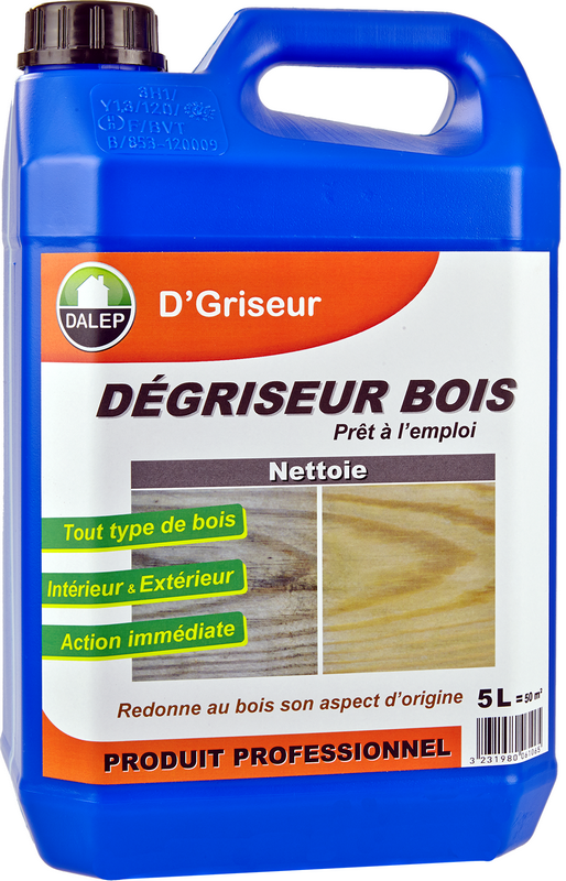 Dégriseur bois D'GRISEUR Bidon 20 litres pour 200 m2