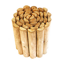 Bordure de jardin à dérouler en Pin - 60x300mm L.2m