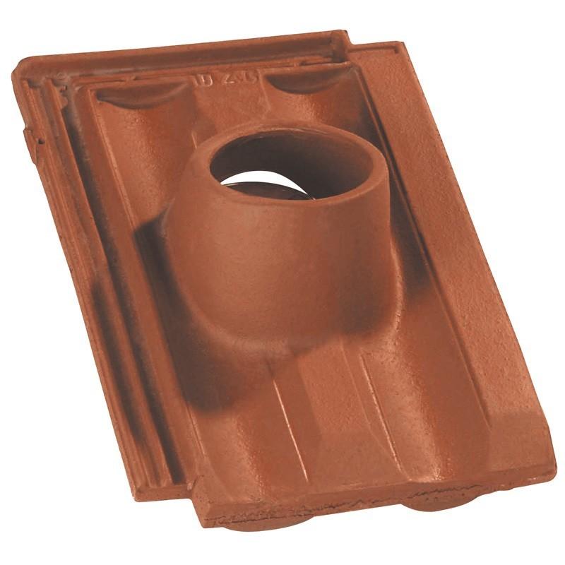 TUILE À DOUILLE STANDARD 9 DIAM.160 UTILE ROUGE ANCIEN