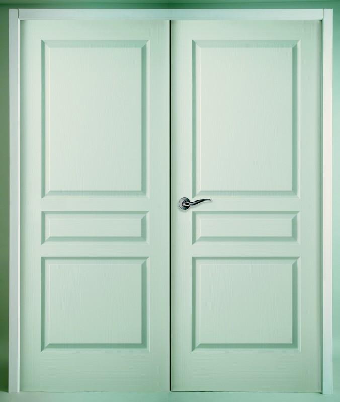 BLOC PORTE POSTFORMEE PREPEINTE SEVIAC 2040 X 1260 MM DROITE POUSSANT SANS JOINT HUISSERIE 72 X 55