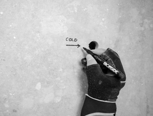 Marqueur permanent noir -- Ironside