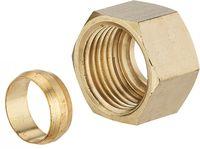 écrou ET olive bicone diam. 16 F.15x21 Réf 460-1516C1