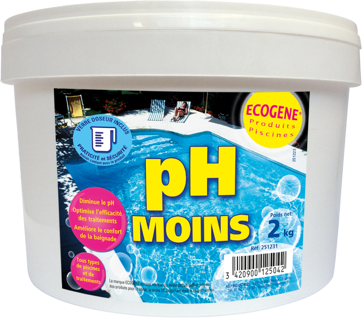 PH moins en poudre 2KG
