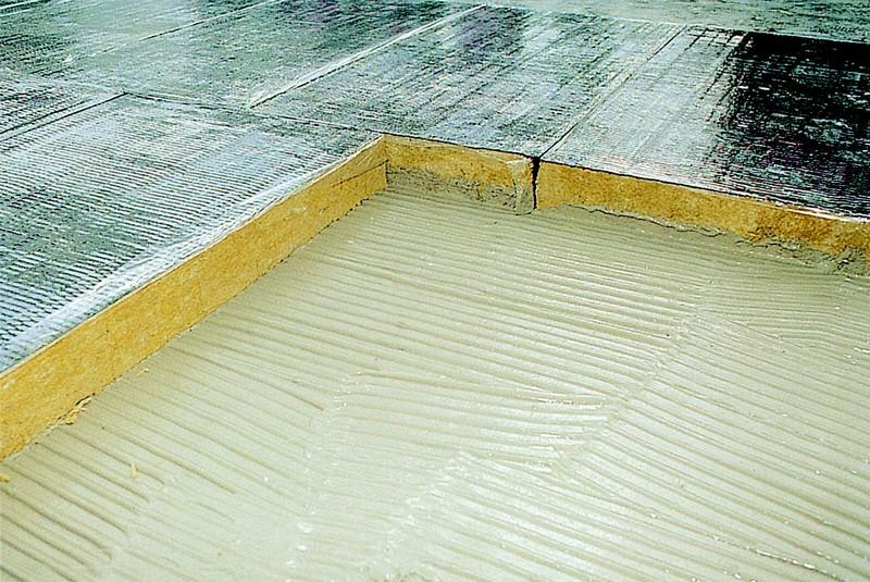 Panneau isolant en laine de roche ROCK UP B ET SOUDABLE L 1200 x l 1000 x ep 60 mm R 1.5