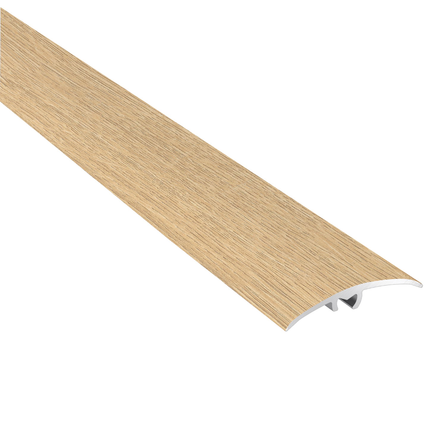 Seuil 3 en 1 en Alu pour stratifié EDF199 - 37 x 1800MM ép.5MM - D612