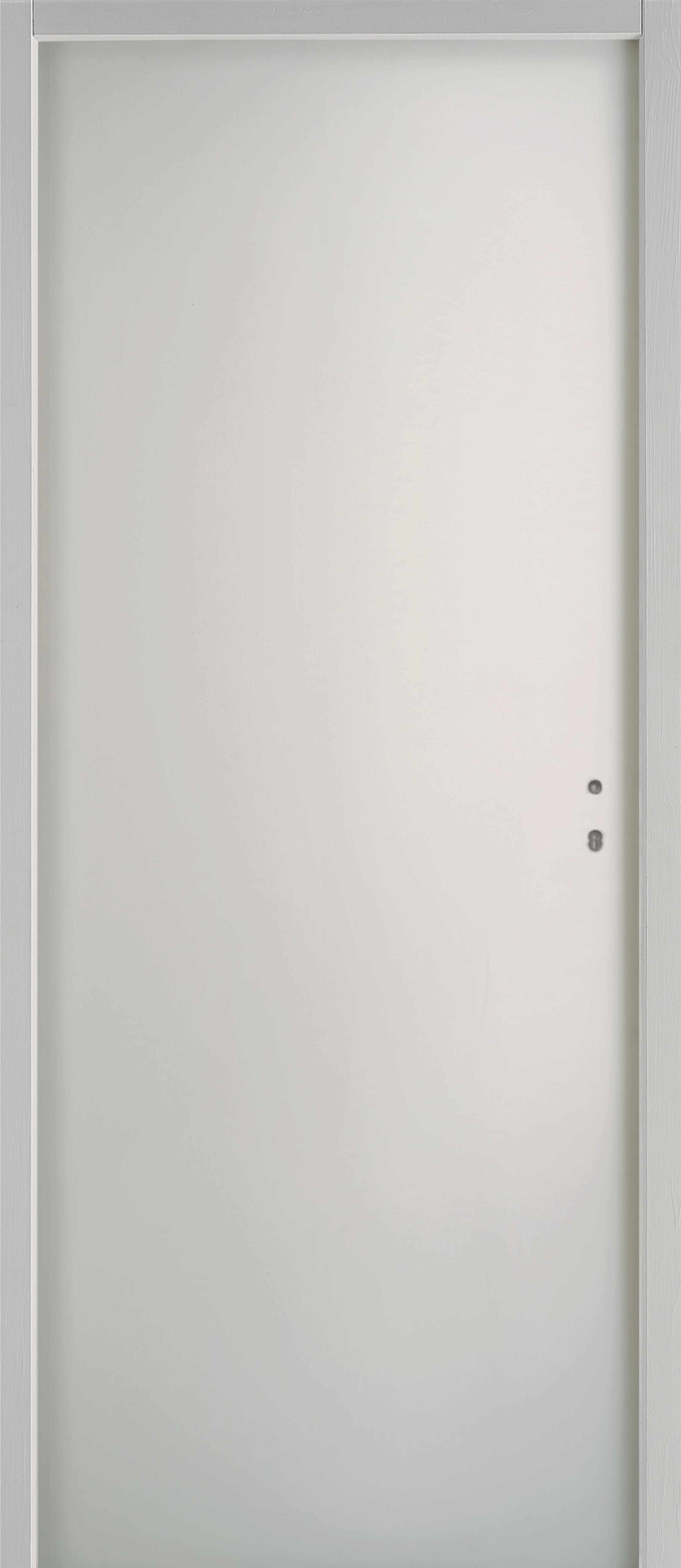 Bloc-porte PLAN à recouvrement - Isoplane Ame Alvéolaire - Huisserie PERF+ 72 x 54MM - Serrure PDDT - Poussant Droit - 204 x 83CM