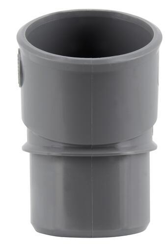 Coude Ø 40MM femelle-femelle à 20° à coller gris en PVC - Nicoll