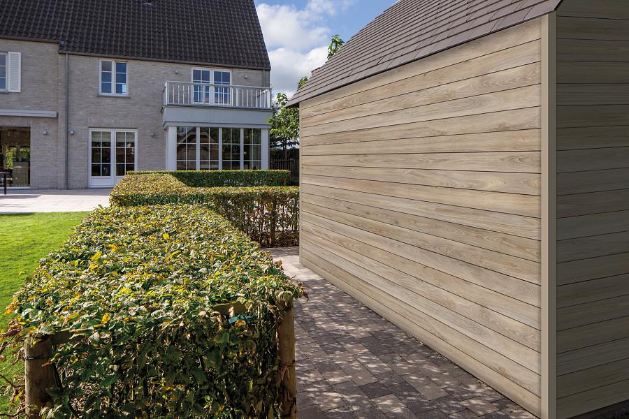 Bardage en PVC Cellulaire - DURASID FORESTA  250mm- L.5m - Barnwood Grey