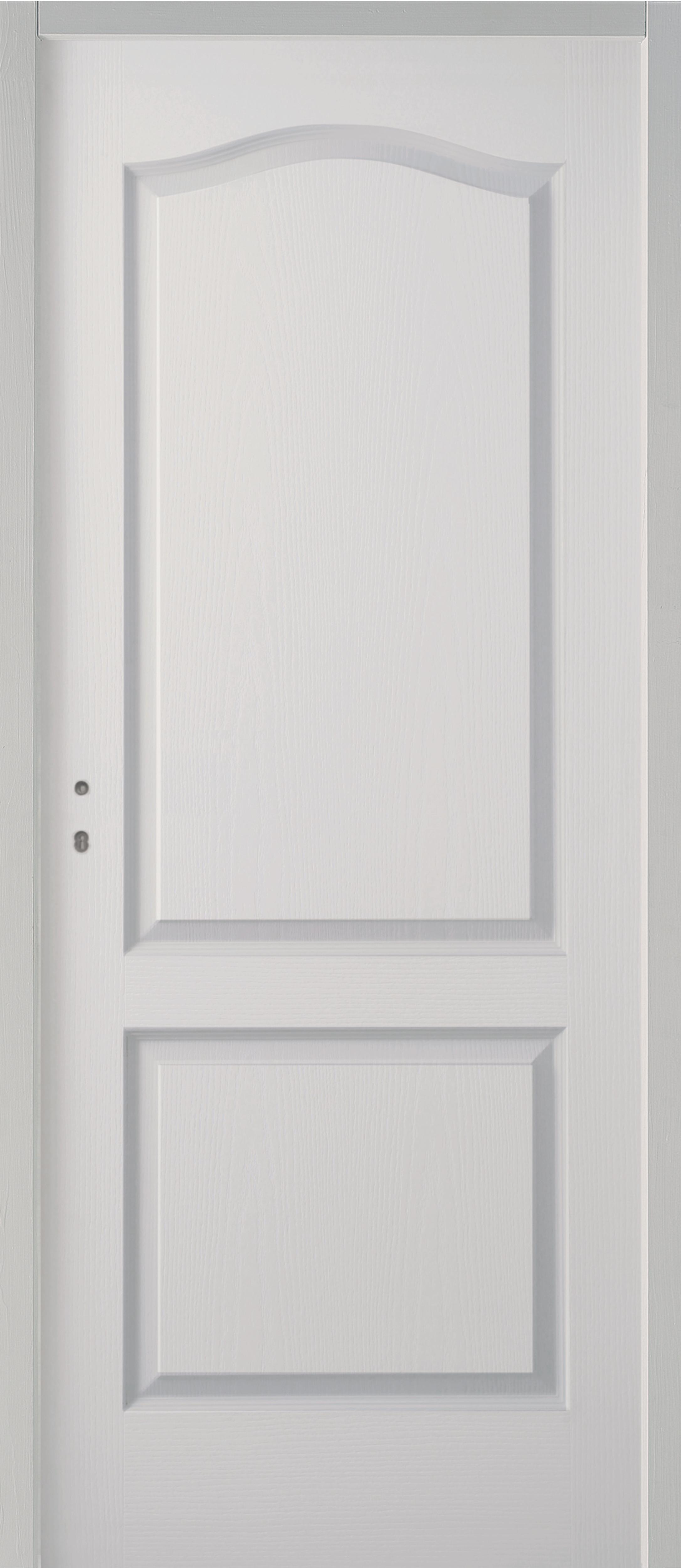 BLOC PORTE POSTFORMEE PLAISANCE 2040 X 730 MM CHANT DROIT ISOLANTE CLIMAT B DROITE POUSSANT HUISSERIE 66 X 55