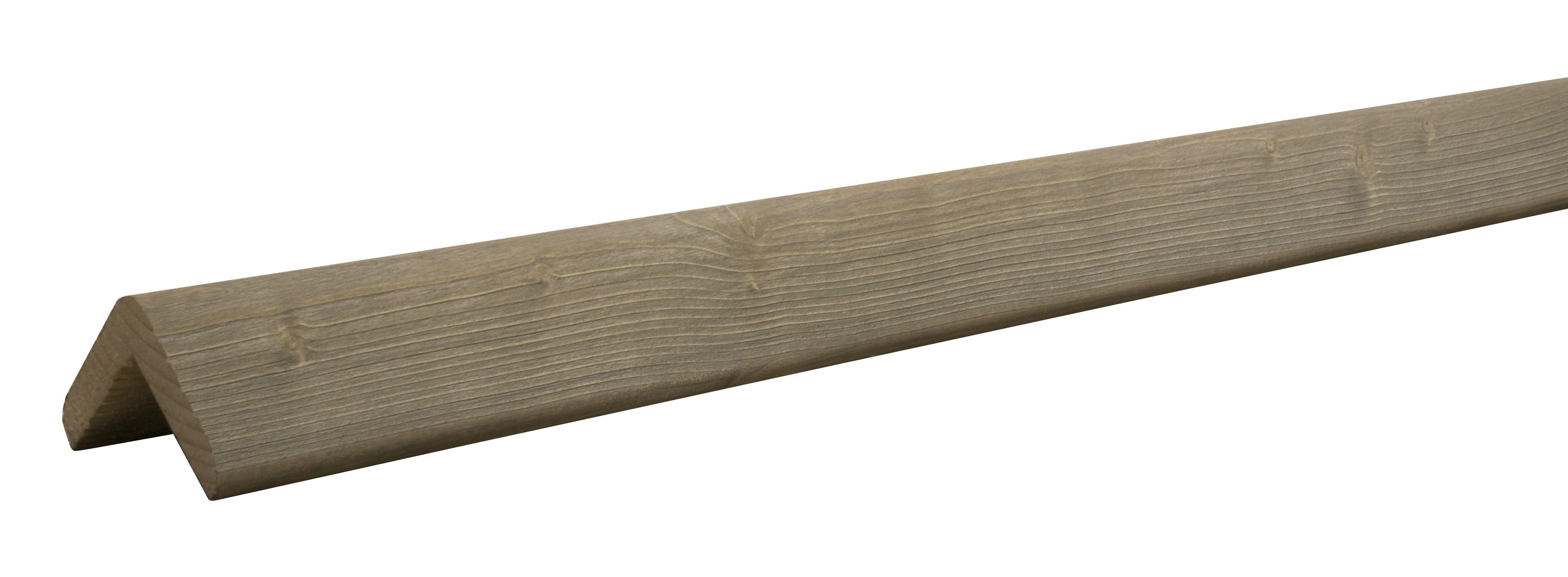 Cornière d'angle SAPIN DU NORD Protect Fusain - 55 x 55MM L.3M