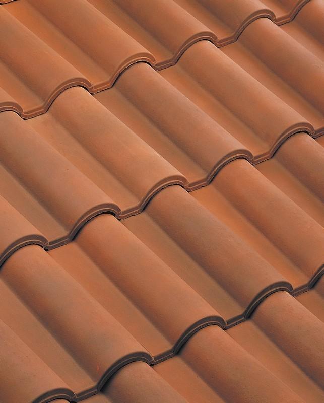 TUILE ROMANE BRUN RUSTIQUE