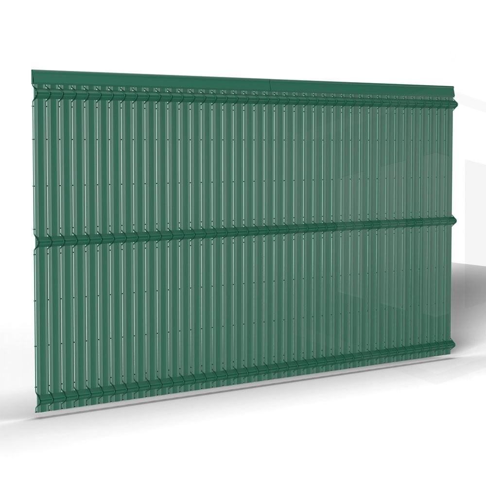Kit occultant vertical PVC vert 2,50 x 1,93 m grillage rigide