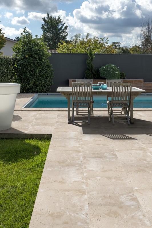 Dalle JOUQUES 60 x 45 x 3 cm Aquitaine