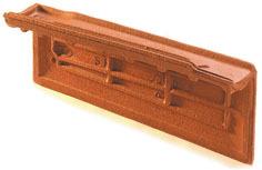 RIVE INDIVIDUELLE DROITE À EMBOÎTEMENT OMEGA 10 - ARDOISE