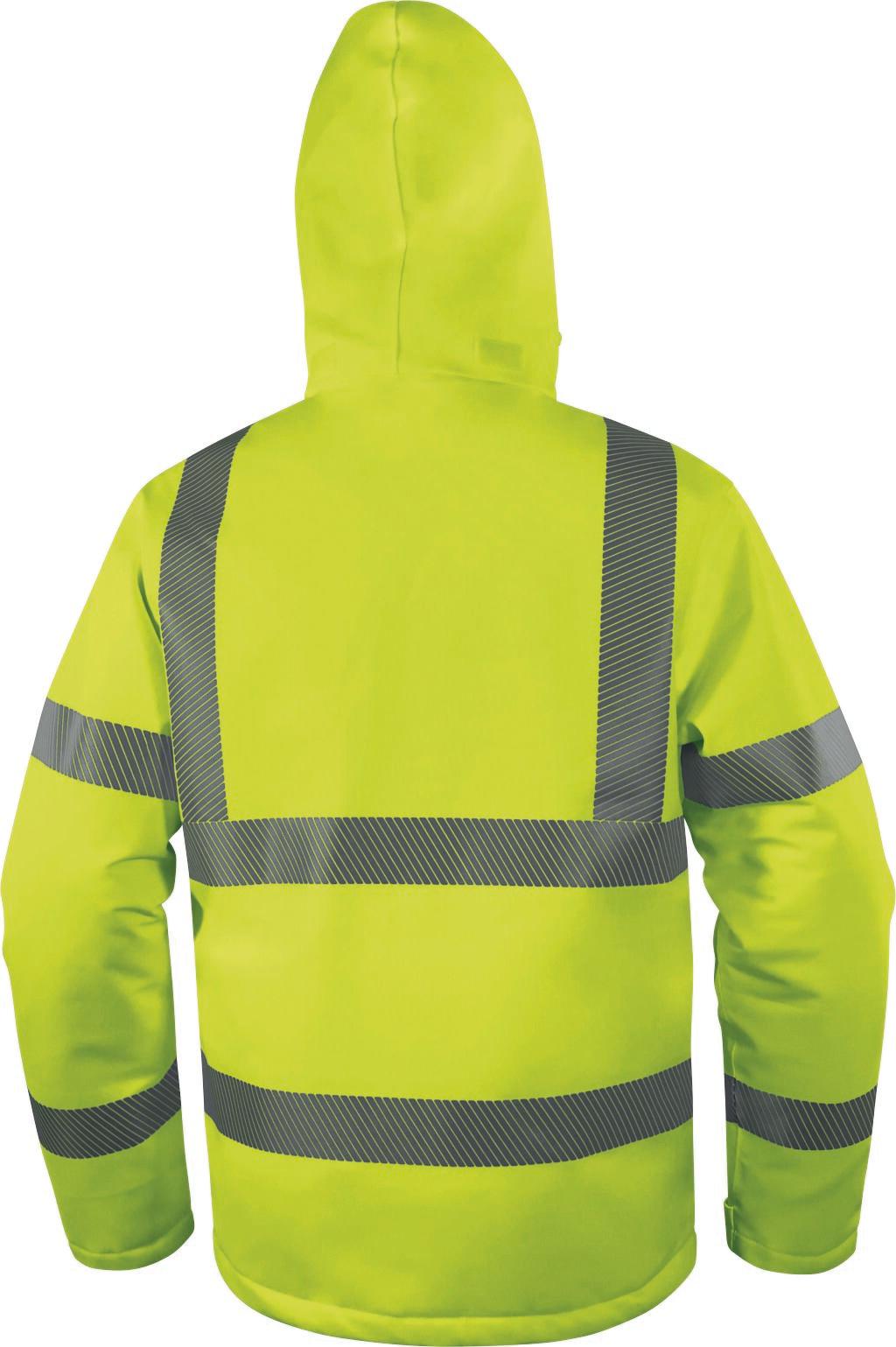 Parka AREN - Haute visibilité - Stretch - Jaune Fluo - T.S