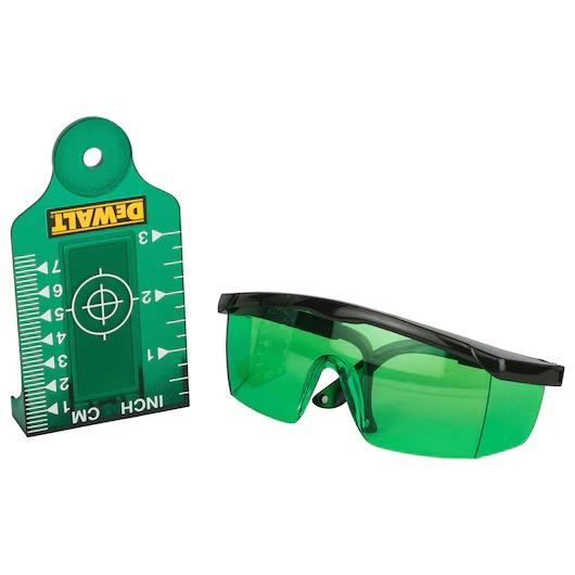 Laser multilignes vert DEWALT XR 12V avec faisceaux croisés pour implantation intérieure