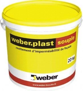 REVETEMENTS D'IMPERMEABILITE DE FACADE WEBER.PLAST SOUPLE 276 20KG