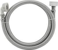 flexible alimentation machine à laver INOX coudé femelle F.20x27 long.2 m