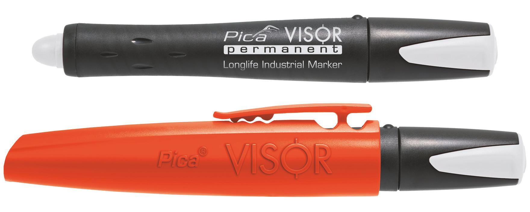 Marqueur permanent visor blanc - Pica