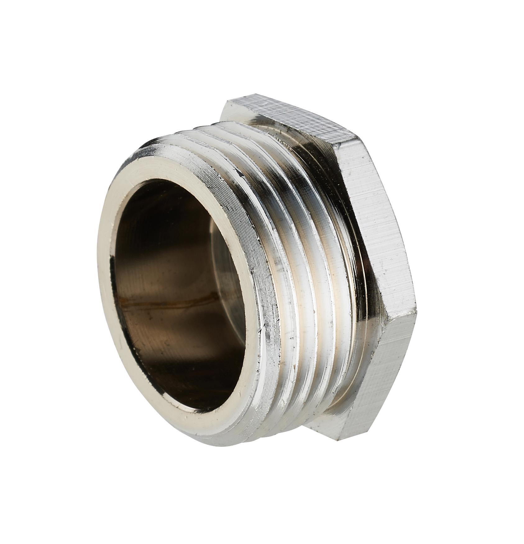 BOUCHON M 3/8 CHROME SACHET 2 PIECES 