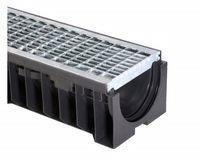 CANIVEAU POLETHYLENE C ET FONTE PASS CLASSE C250 1000 X 150 X 160 MM