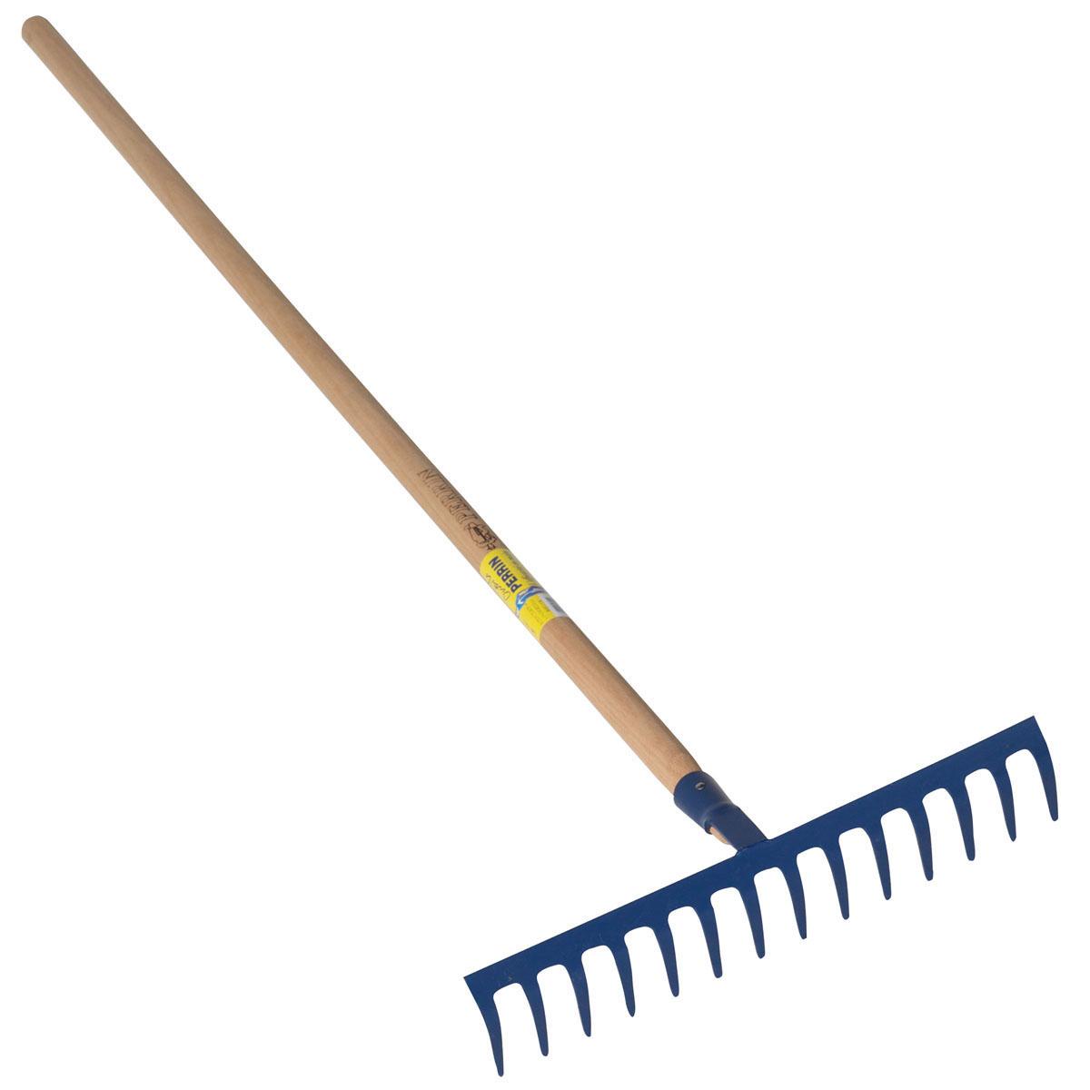 Râteau forgé 14 dents courbes en bois 1,5M – Perrin