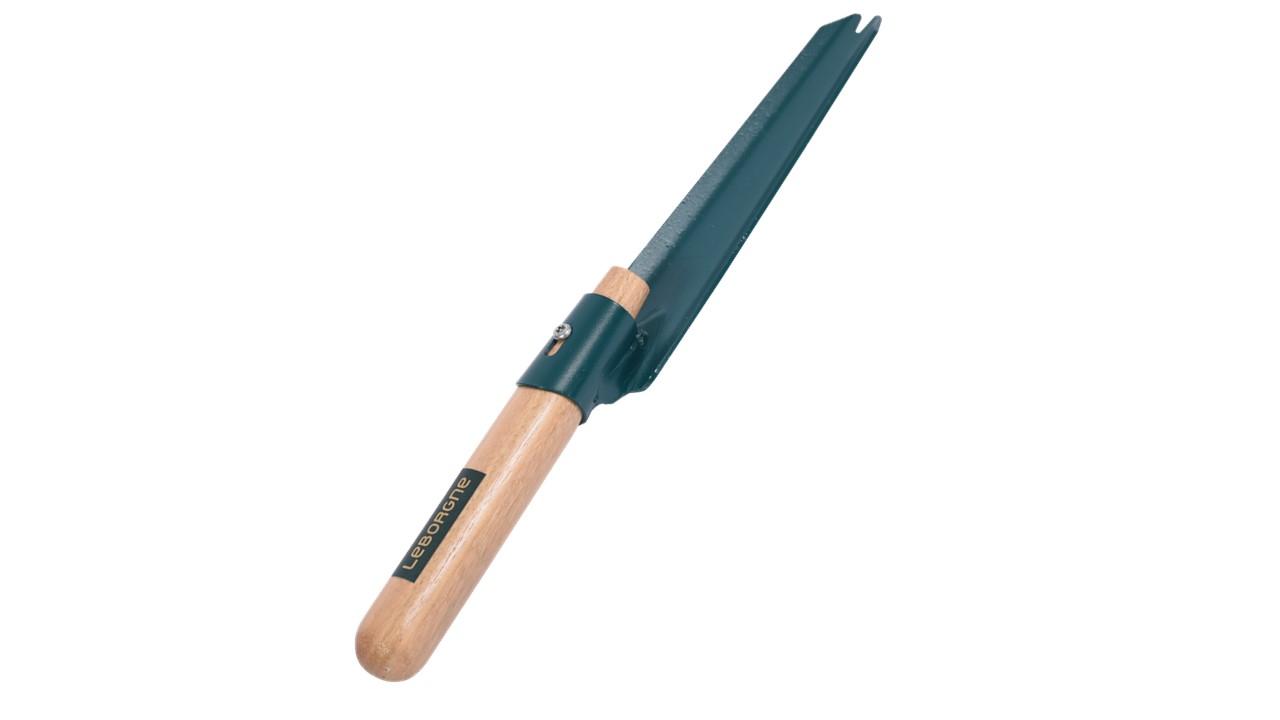 Couteau désherbeur Duopro manche bois - Leborgne