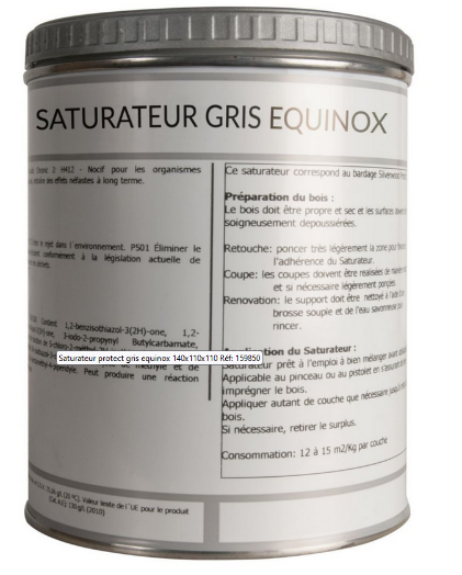 Saturateur PROTECT-  Gris Equinox- Pot de 1kg