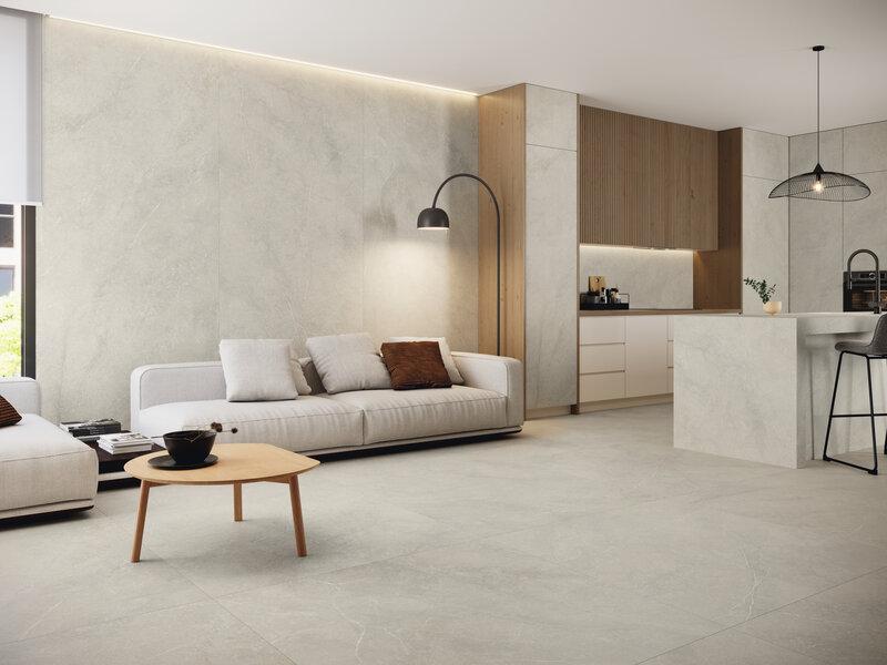 Carrelage sol intérieur MUNICH 120x120cm ép.10,2mm - Rectifié - Sand