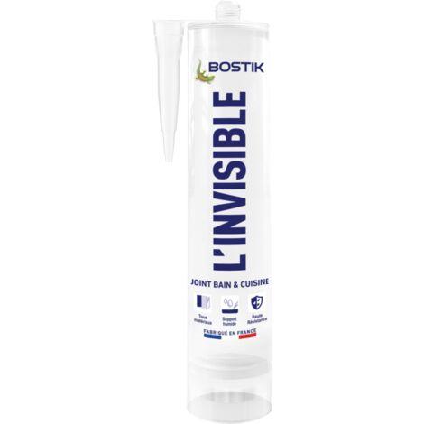 Mastic transparent Bostik L'Invisible Joint Bain & Cuisine 290 ml