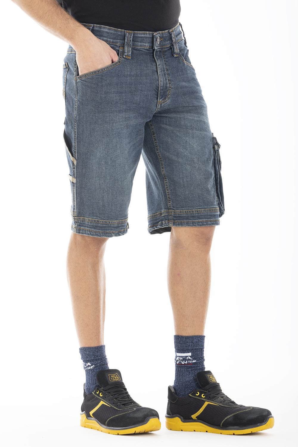 Bermuda de travail SUNJOBD - Bleu - T.48