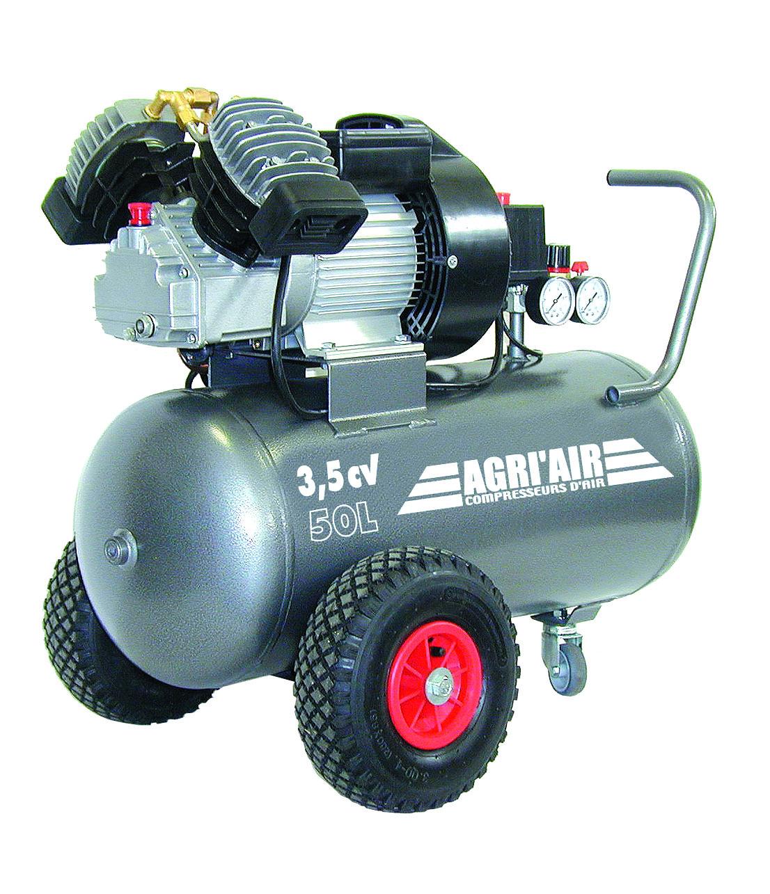 Compresseur d'air COAXIAL 50L - 3,5 CV 