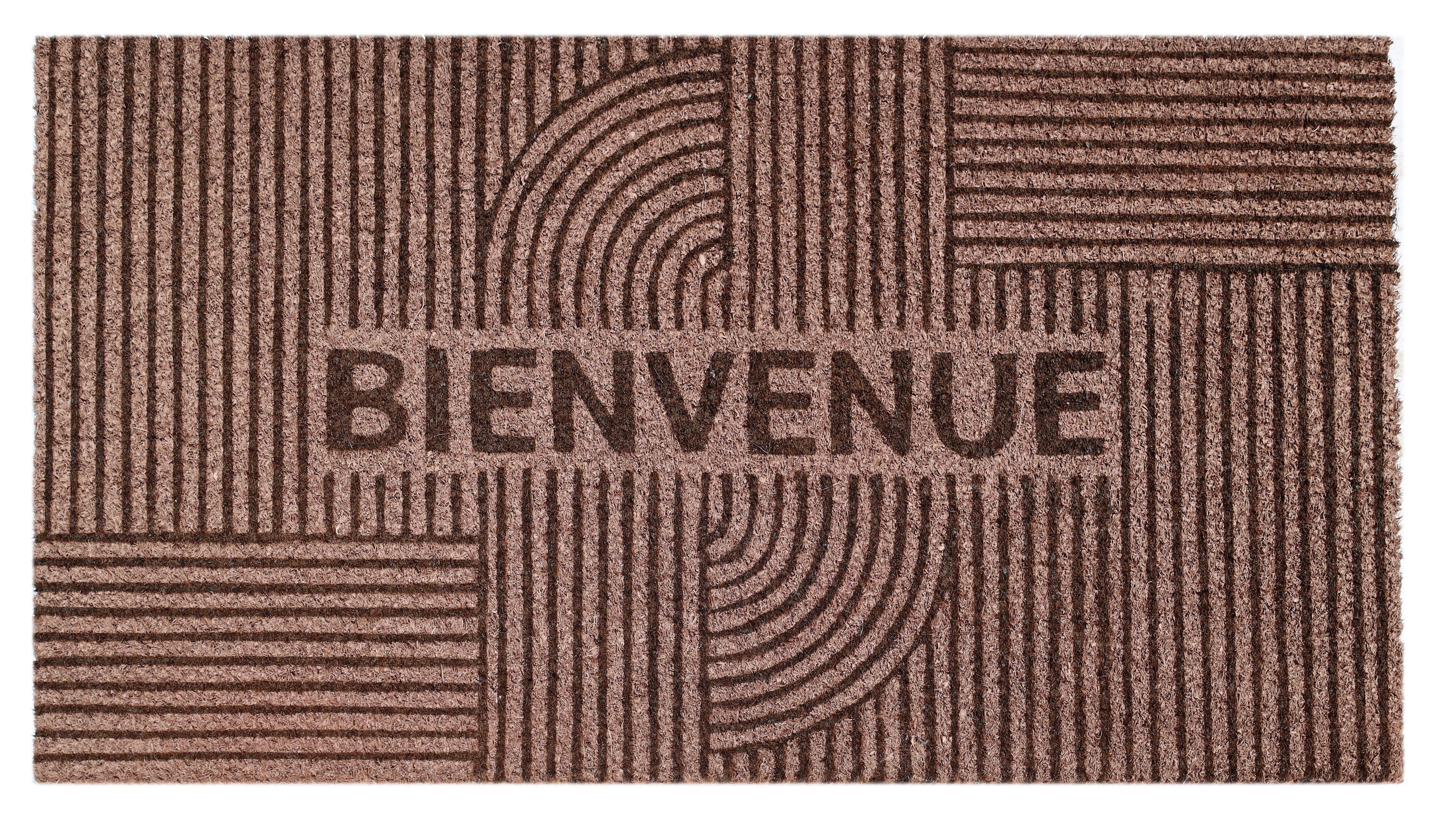 Tapis LINEOCOCO Havane coco BIENVENUE