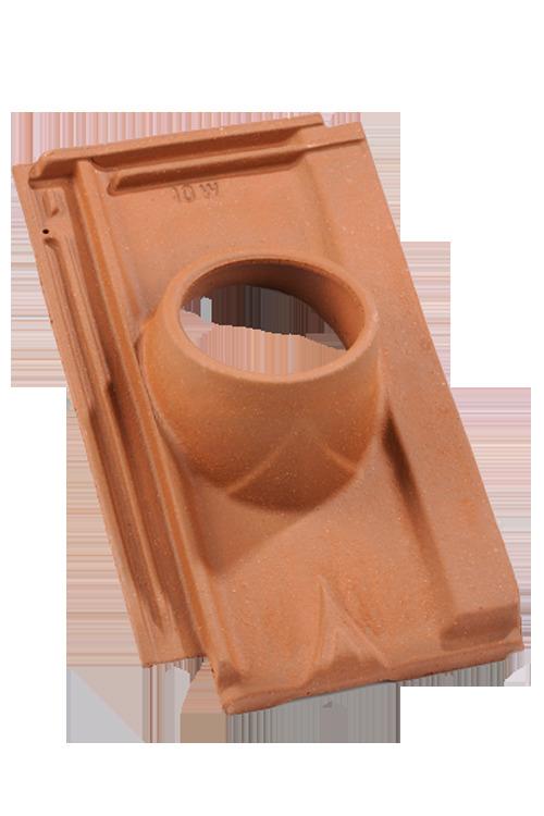 TUILE À DOUILLE LOSANGÉE SAINTE FOY DIAM.126 UTILE ROUGE