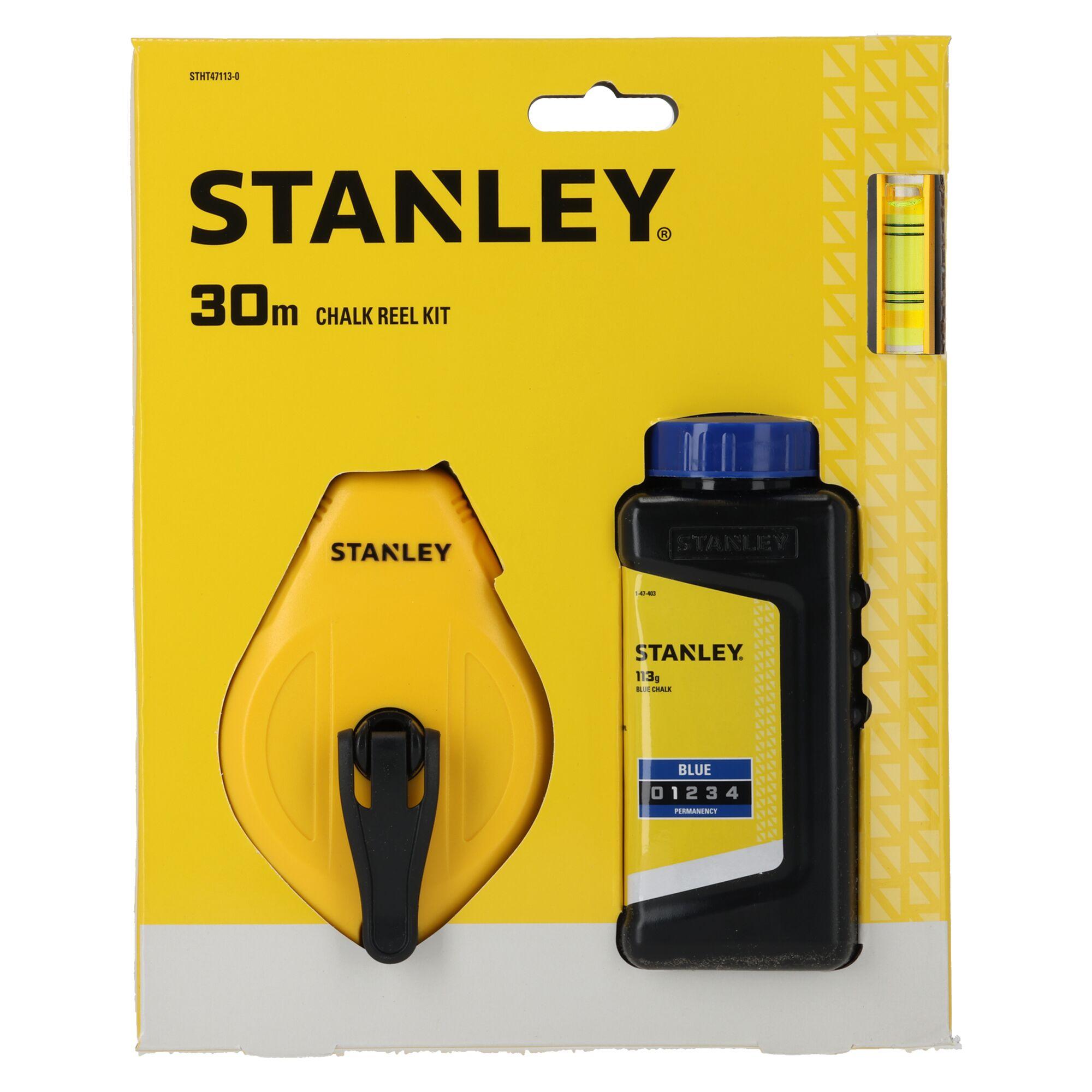 Kit cordeau traceur Stanley bleu packaging