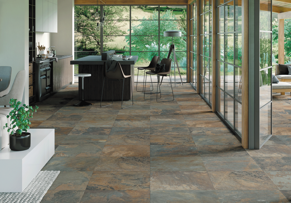 Carrelage extérieur ELEMENTS AS 60x60cm ép.10mm - Fire 