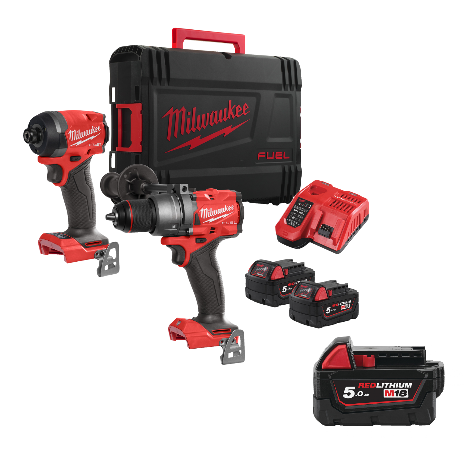 Pack perceuse visseuse M18 MILWAUKEE