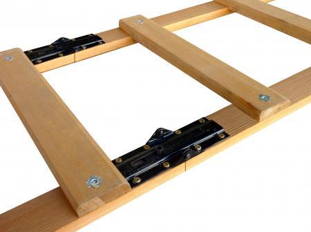 Échelle de toit pliante 2 x 2,50M écart 25CM