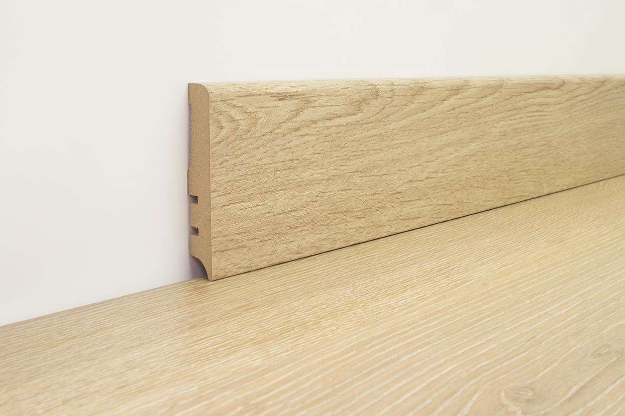 Plinthe arrondie pour stratifié 706 Molly - H80x12x2200mm