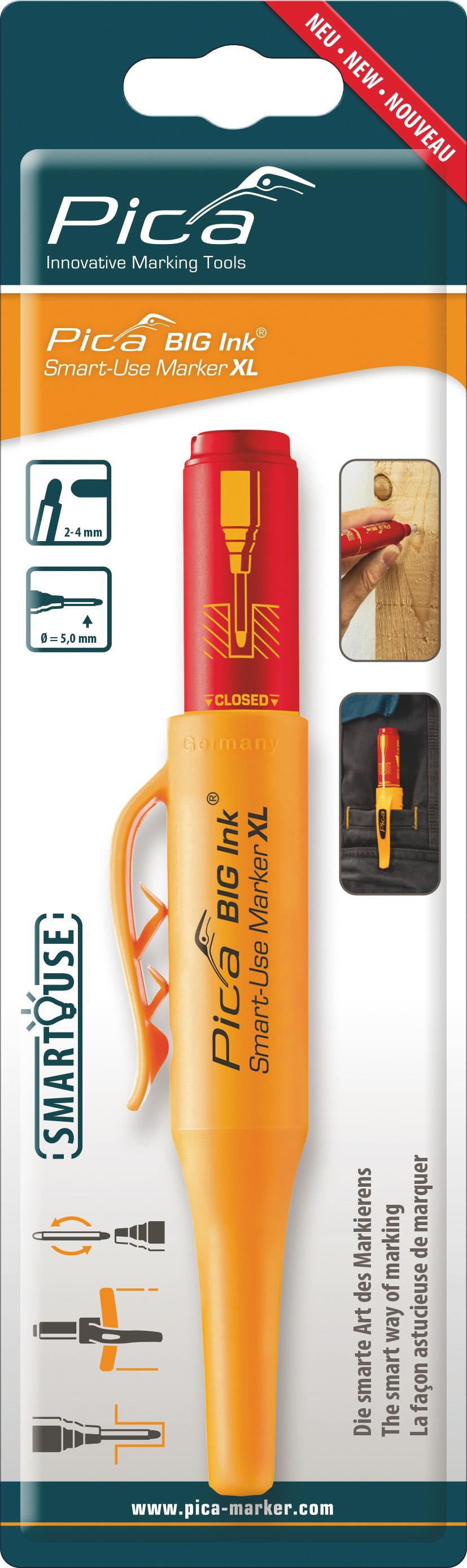 Marqueur big ink rouge - Pica