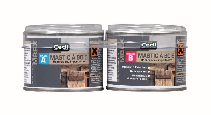 Mastic à bois MBEX Chêne clair 200ml