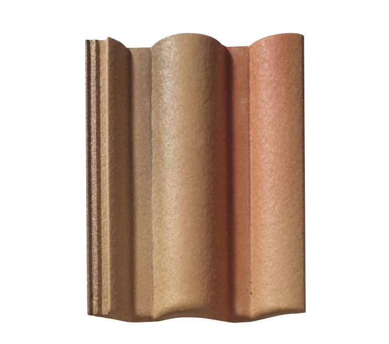 Tuile plein ciel béton dune ocre - long. 42 cm x larg. 33 cm