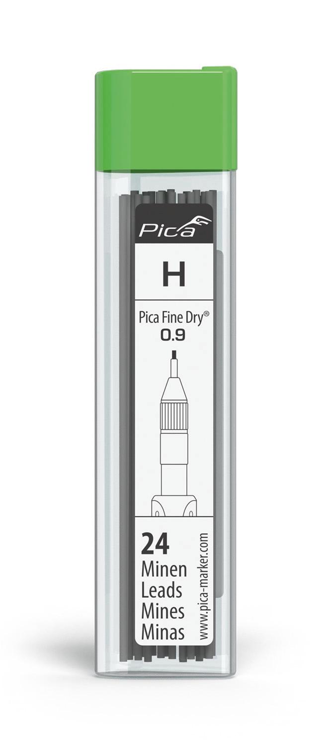 Mines h pour marqueur fine dry 24 mines - Pica